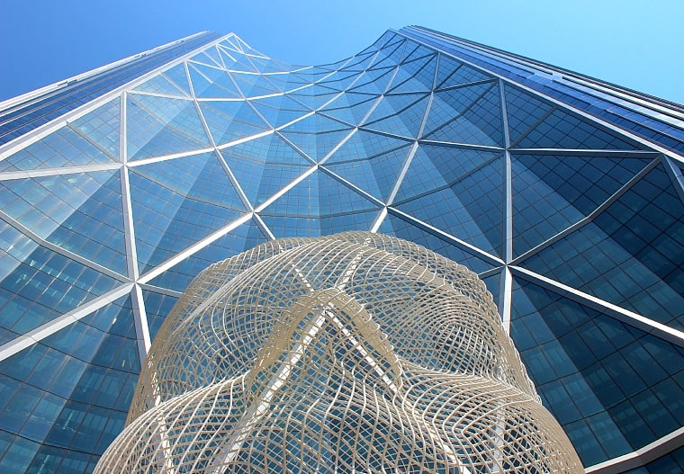 'Wonderland' sculpture. calgary